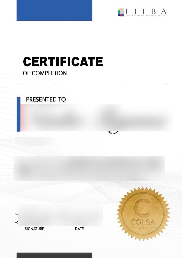 LITBA Diploma (Blue)