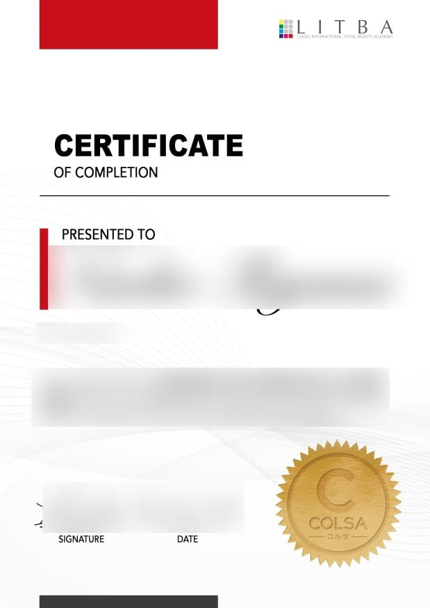 LITBA Diploma (Red)